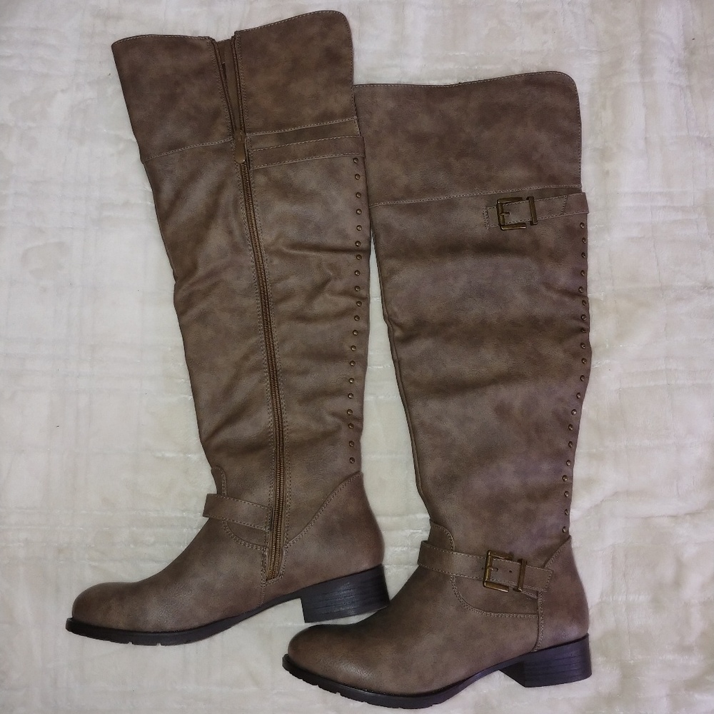 Knee high boots